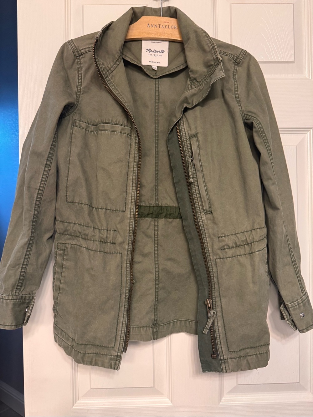 Madewell Olive Green Field Jacket - Picture 2 of 7
